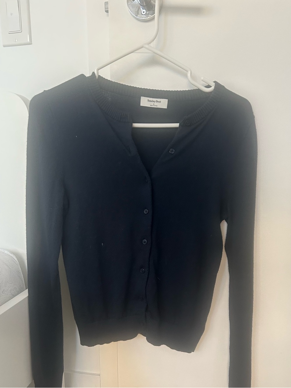 Sunday Best Women's Navy Blue Cardigan